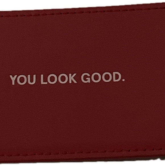 Glossier Keychain NWT - Picture 2 of 2